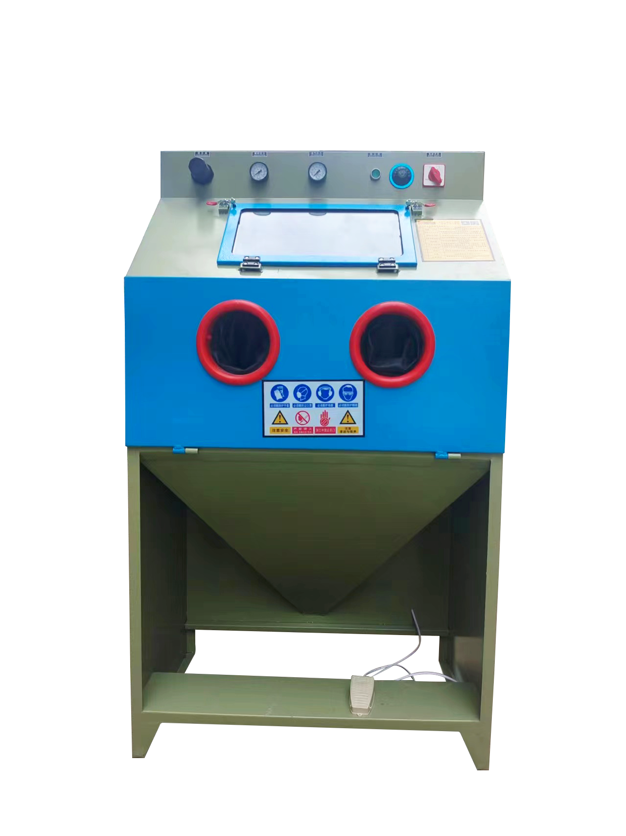 BHPS-9060E-手動(dòng)普壓式噴砂機(jī)